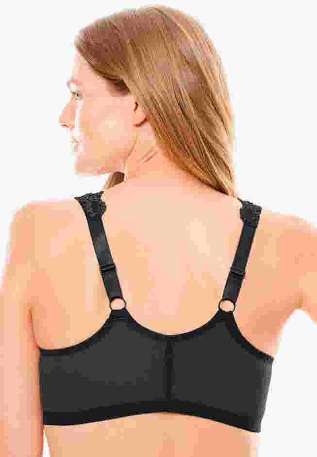 Front Close Wireless Gel Strap Bra image number 2
