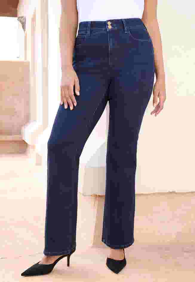 High-Rise Tummy Control Bootcut Jeans image number 0