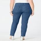 Plus Size High-Rise Tummy Control Straight-Leg Jeans image number null