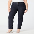 Plus Size High-Rise Tummy Control Straight-Leg Jeans image number null