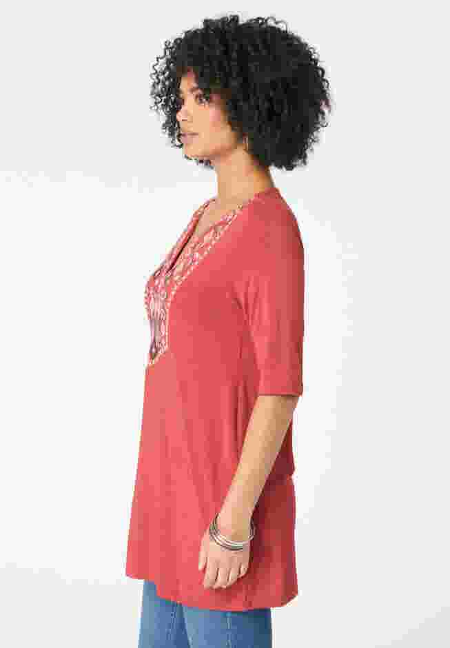 Embroidered Swing Tunic image number 2