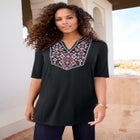 Embroidered Swing Tunic image number null