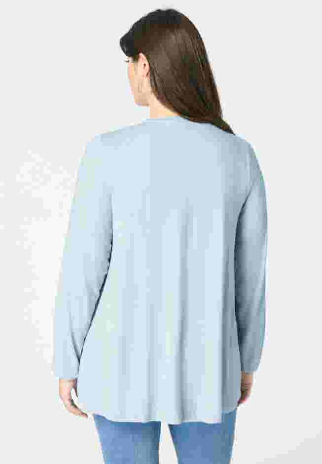 Knit V-Neck Tunic image number 2