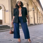 Plus Size Comfort Stretch Ponte Blazer image number null