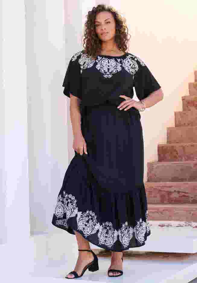 Ruffle Printed Tunic image number 3
