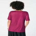 Cowl Neck Knit Top image number null