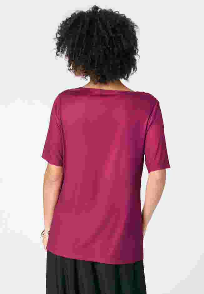 Cowl Neck Knit Top image number 1