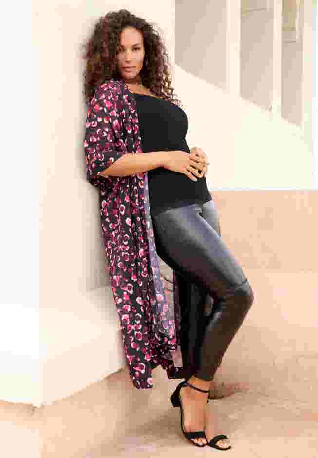 Long Chiffon Kimono image number 3