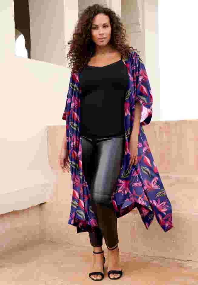 Long Chiffon Kimono image number 0