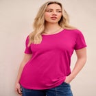 Plus Size Cotton Ultimate Crewneck Tee image number null