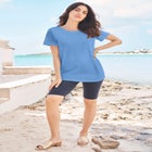 Plus Size Cotton Ultimate Crewneck Tee image number null