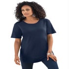 Plus Size Cotton Ultimate Crewneck Tee image number null