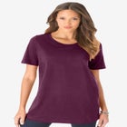 Plus Size Cotton Ultimate Crewneck Tee image number null
