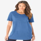 Plus Size Cotton Ultimate Crewneck Tee image number null