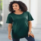 Plus Size Cotton Ultimate Crewneck Tee image number null