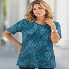 Plus Size Cotton Ultimate Crewneck Tee image number null