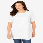 Plus Size Cotton Ultimate Crewneck Tee image number null