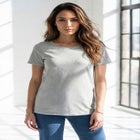 Plus Size Cotton Ultimate Crewneck Tee image number null