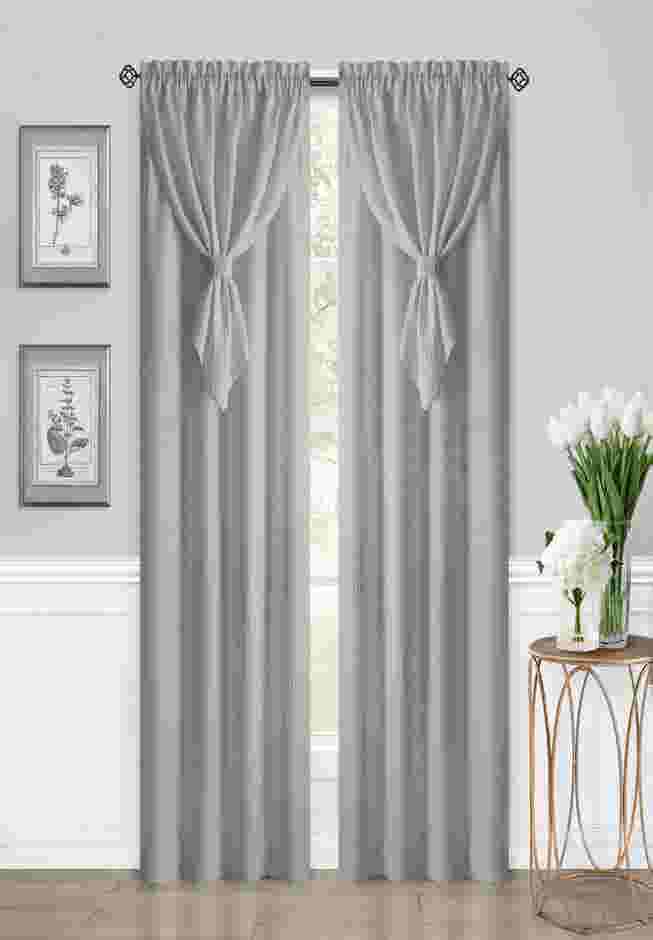 Carerra Curtain Rod and Finial Set image number 0
