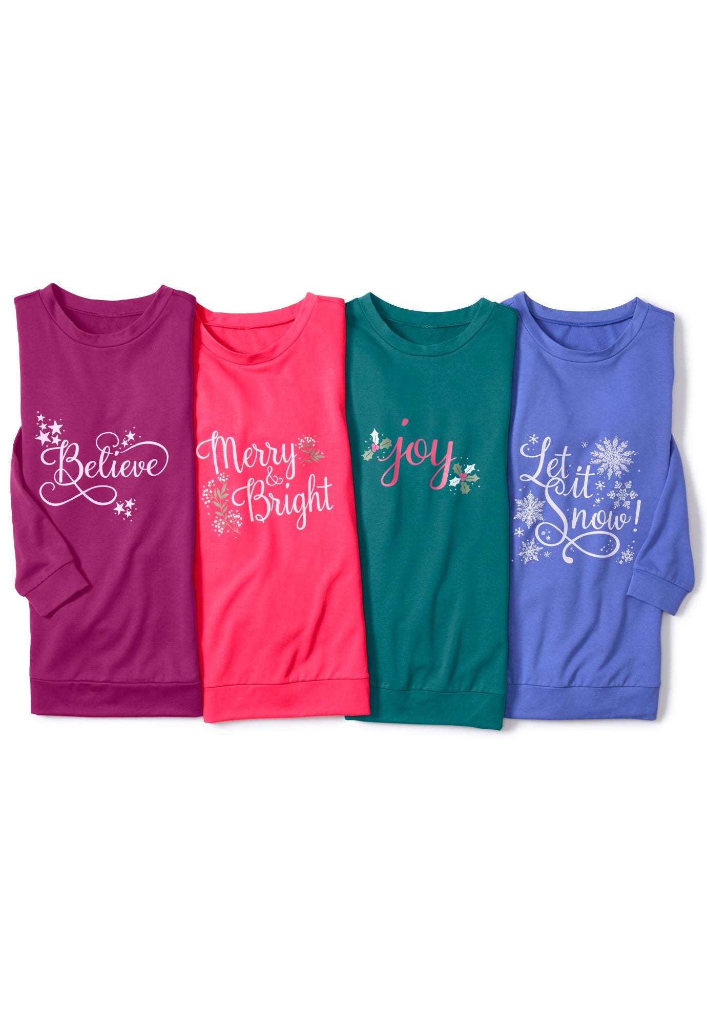 Comfort+ Fleece Printed Sweatshirt image number 2