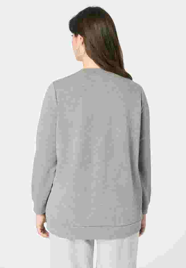 Comfort+ Fleece Printed Sweatshirt image number 1