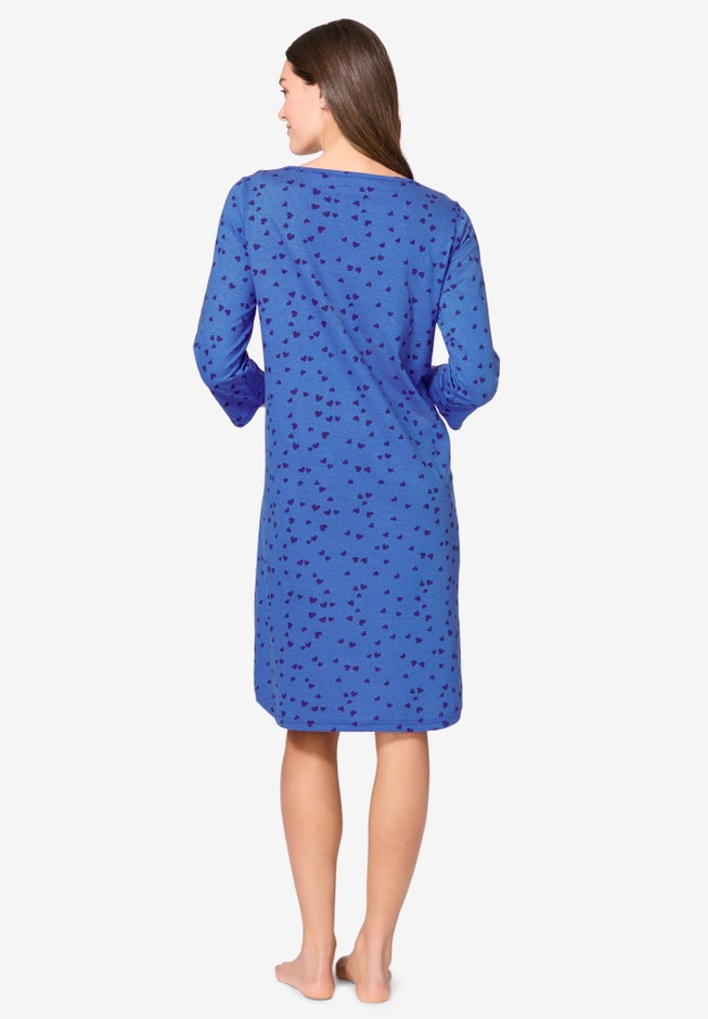 Avenue Body Three-Quarter Sleeve Sleepshirt image number 1