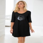 Avenue Body Three-Quarter Sleeve Sleepshirt image number null