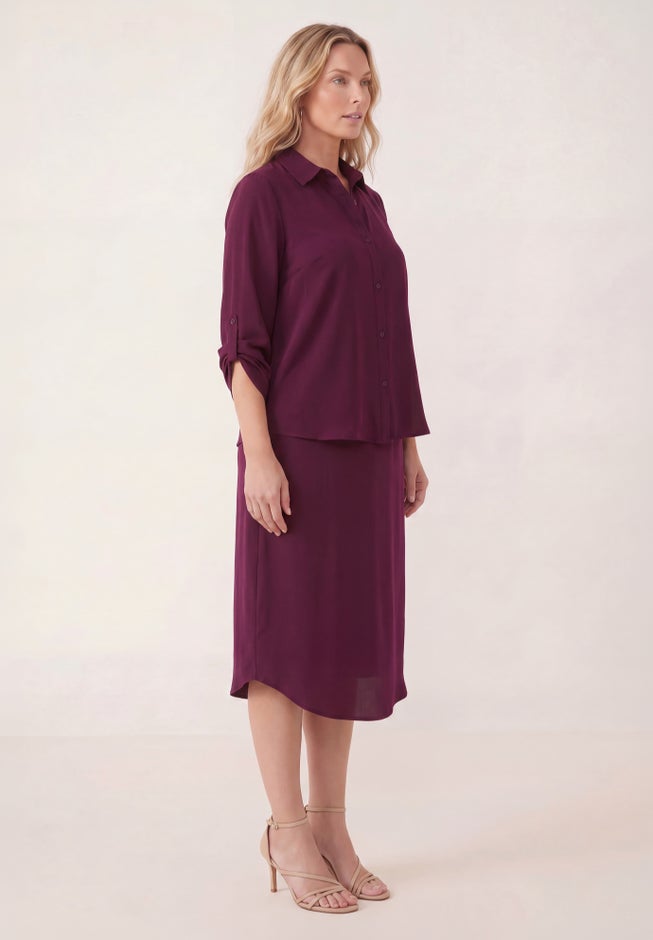 Roll Tab Jacket Dress image number 2