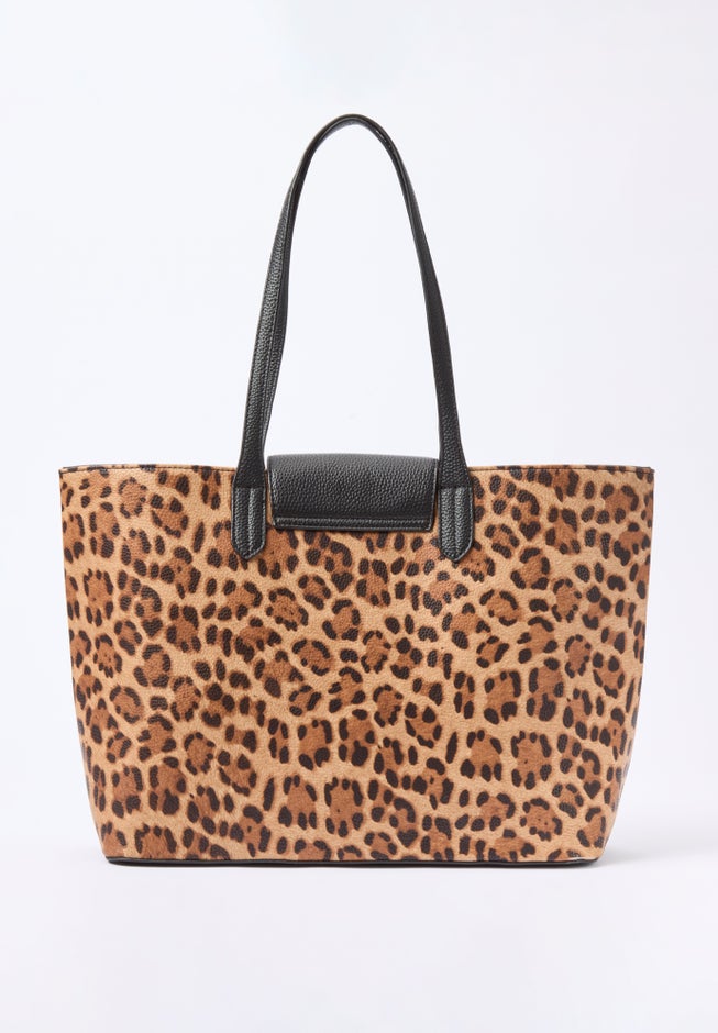 Animal Print Tote Bag image number null
