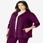 Comfort+ Fleece Zip Up Hoodie image number null