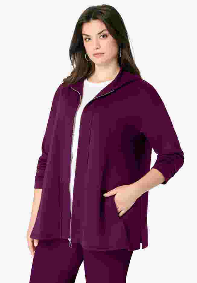 Comfort+ Fleece Zip Up Hoodie image number 0