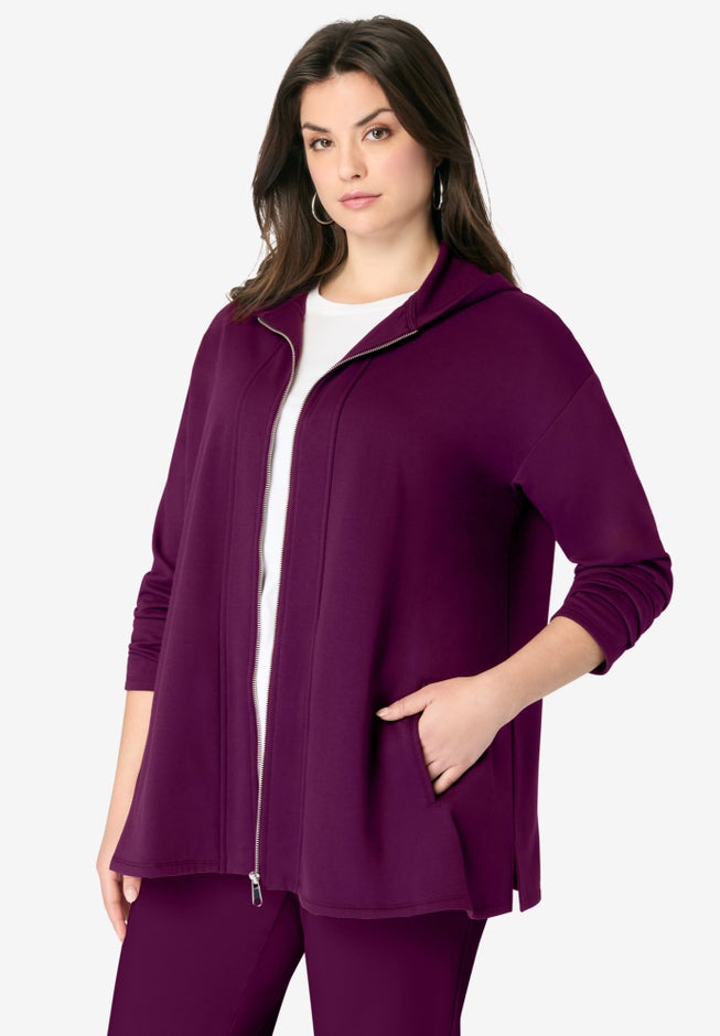 Comfort+ Fleece Zip Up Hoodie image number 0