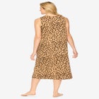 Long Sleeveless Sleepshirt image number null