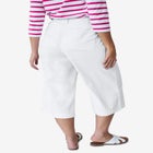 Lightweight Wide-Leg Crop Jeans image number null