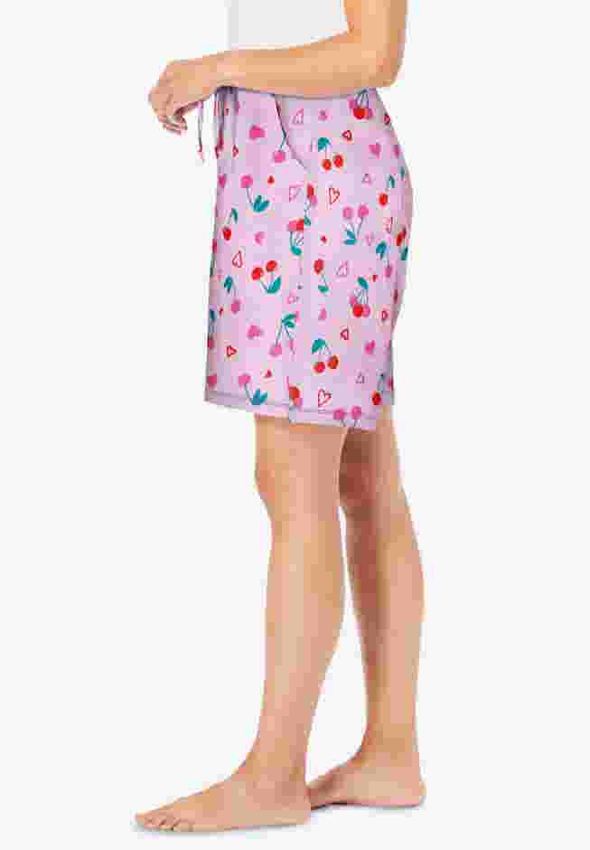Print Pajama Shorts image number 2