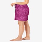 Print Pajama Shorts image number null