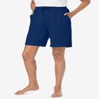 Print Pajama Shorts image number null