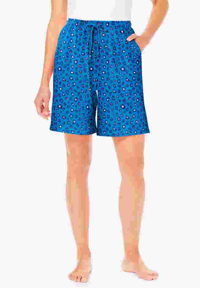 Print Pajama Shorts image number 0