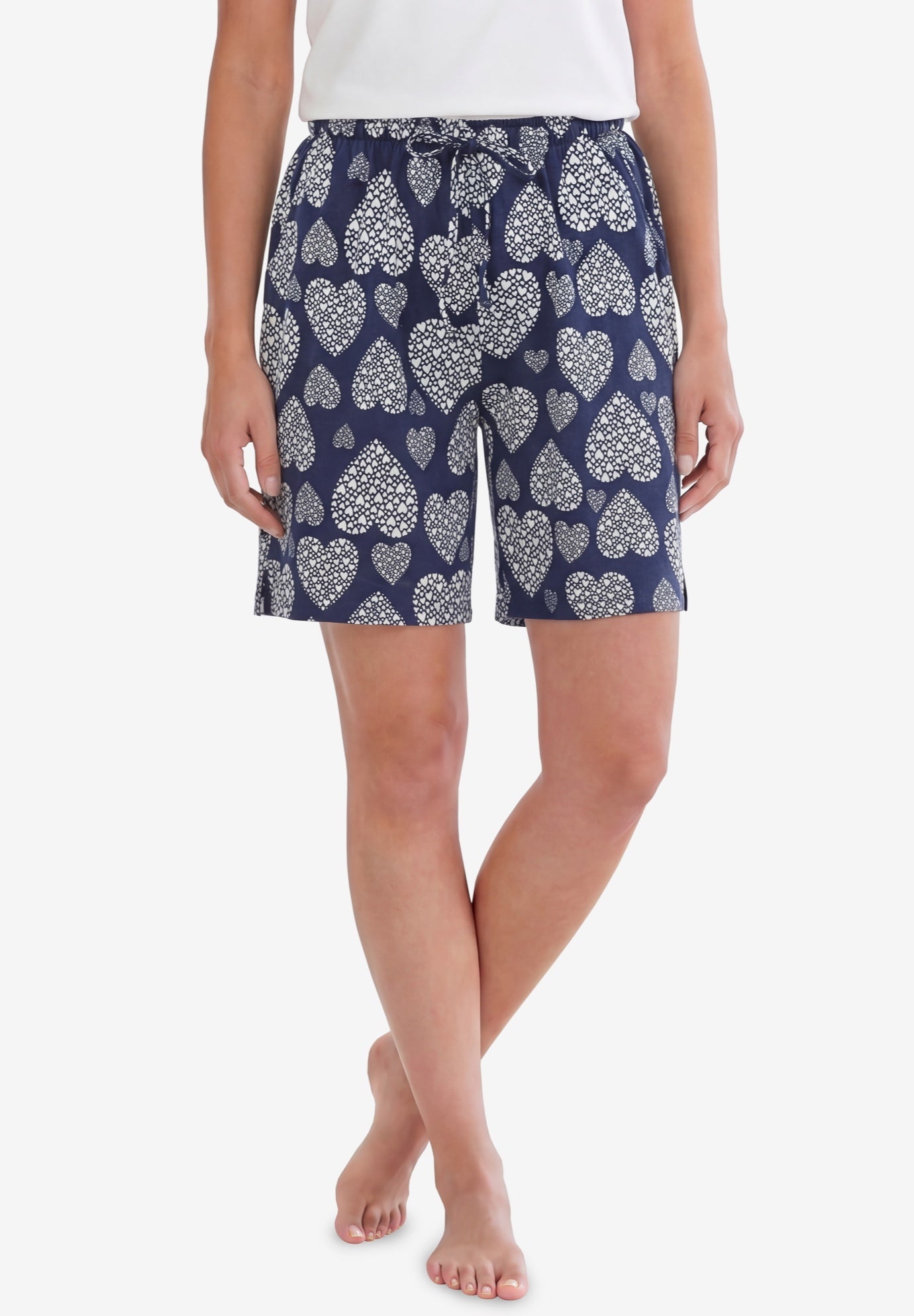 Print Pajama Shorts image number 0