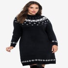 Fair Isle Sweater Dress image number null