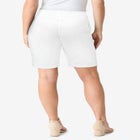 Plus Size Easy-Wear Bermuda Short image number null