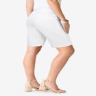 Plus Size Easy-Wear Bermuda Short image number null