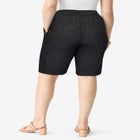 Plus Size Easy-Wear Bermuda Short image number null