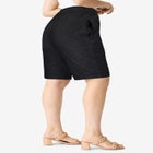 Plus Size Easy-Wear Bermuda Short image number null