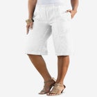 Plus Size Easy-Wear Bermuda Short image number null