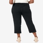 Classic Cotton Denim Capri image number null