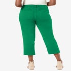 Classic Cotton Denim Capri image number null