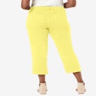 Classic Cotton Denim Capri image number null