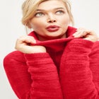 Side Button Turtleneck Sweater image number null