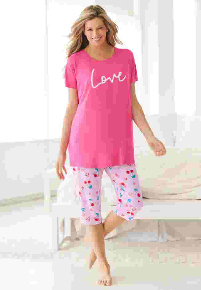 Knit Sleep Capri image number 5